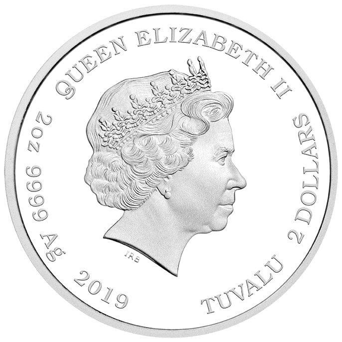 2019 Tuvalu The Simpsons™ Family 2oz Silver Coin  [NGC PF68]