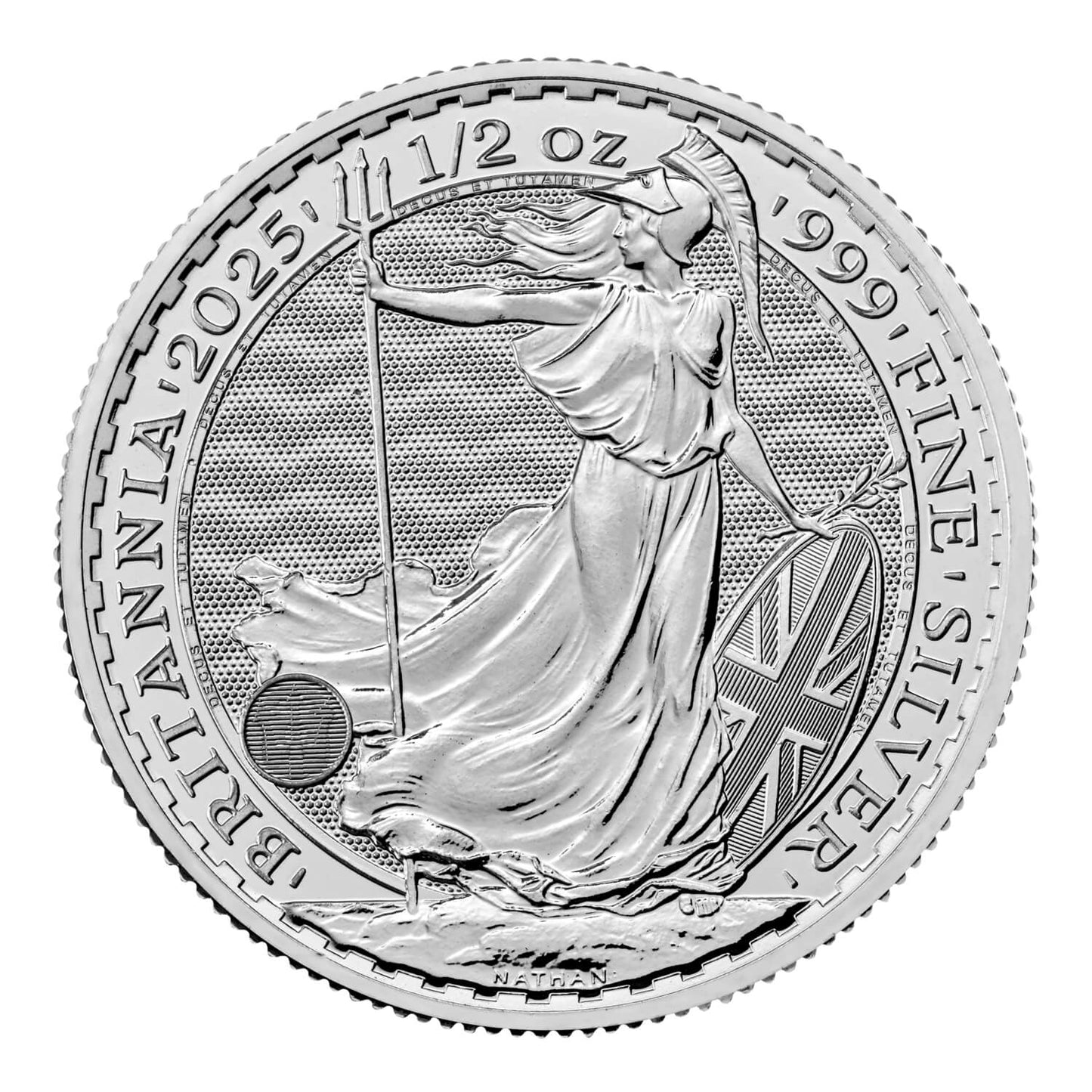 1oz Silver Britannia Coin: Vaulted - VAT FREE / CGT Exempt