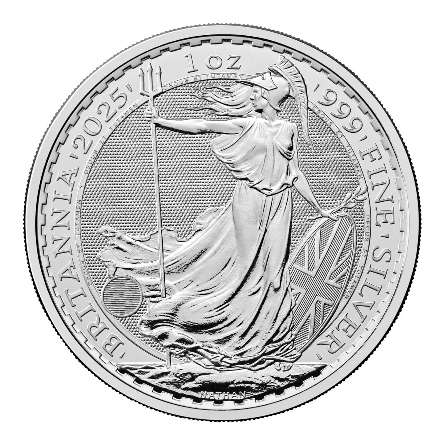 1oz Silver Britannia Coin: Vaulted - VAT FREE / CGT Exempt