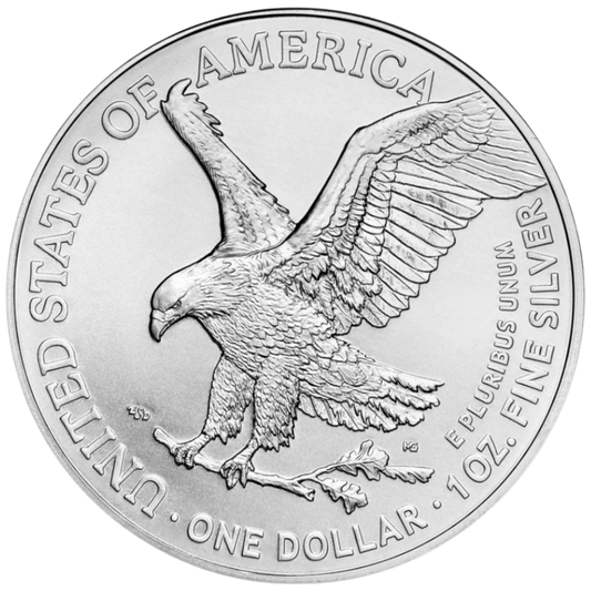 1oz Silver Eagle Coin: Vaulted (USA)