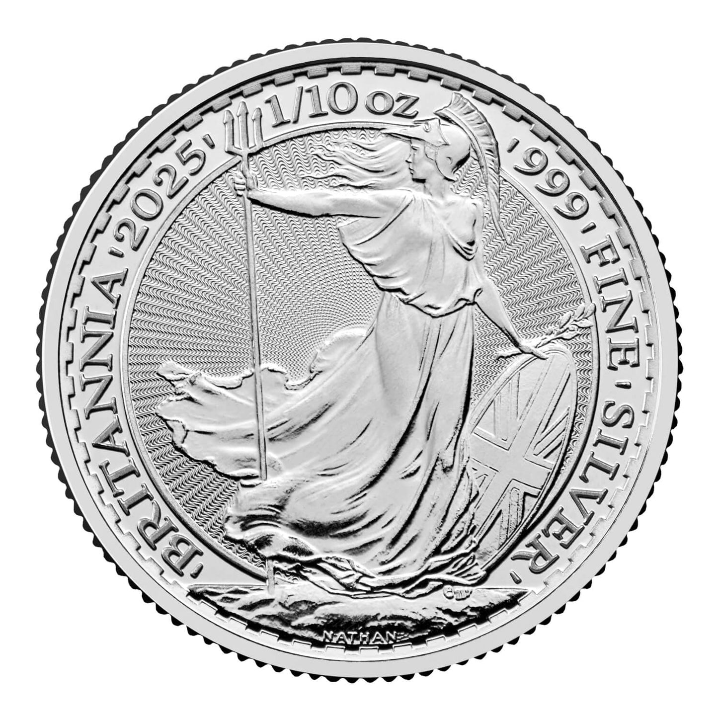 1oz Silver Britannia Coin: Vaulted - VAT FREE / CGT Exempt