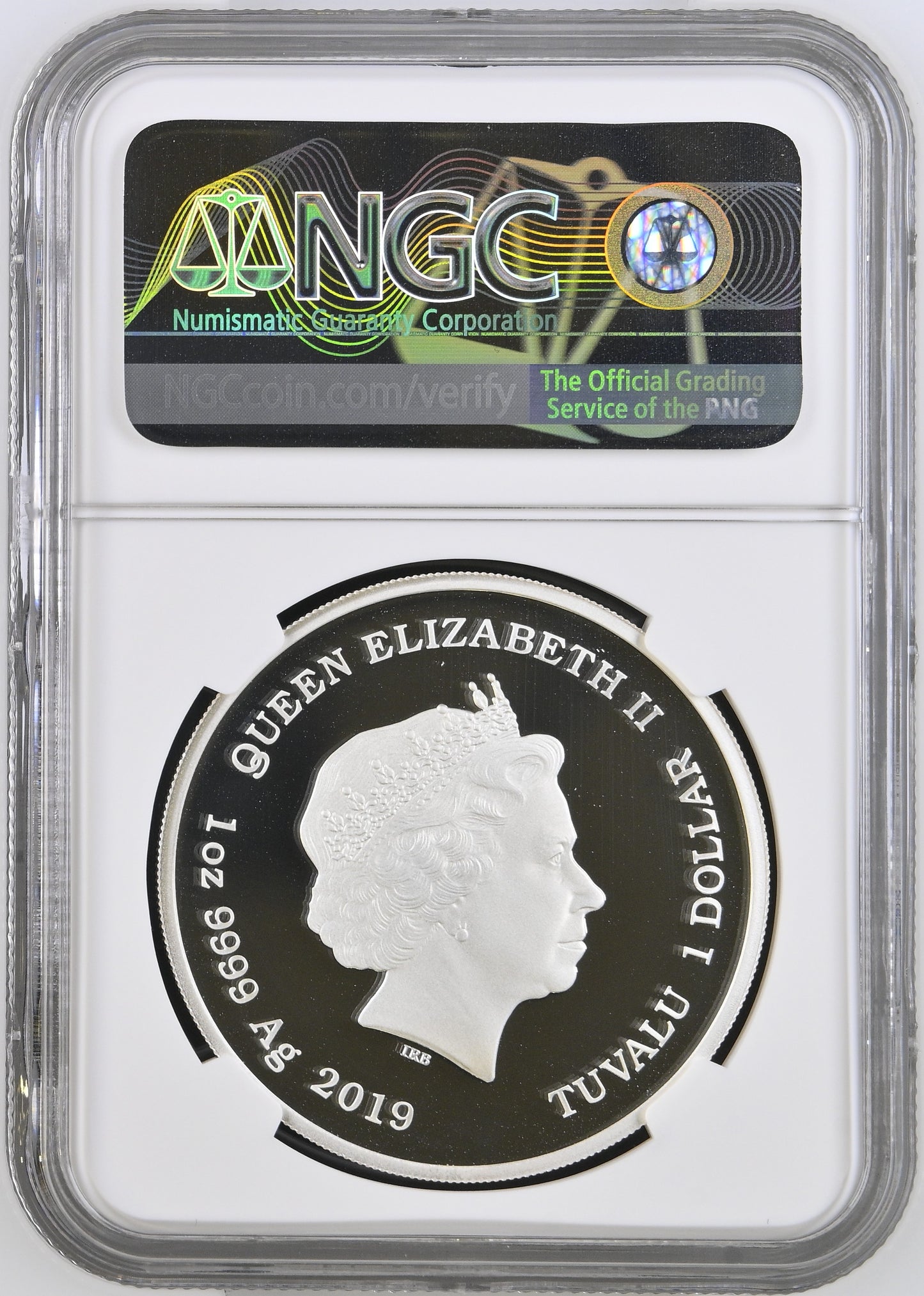 2019 The Simpsons™ – Maggie Simpson 1oz Silver Proof Coin [NGC PF 70]