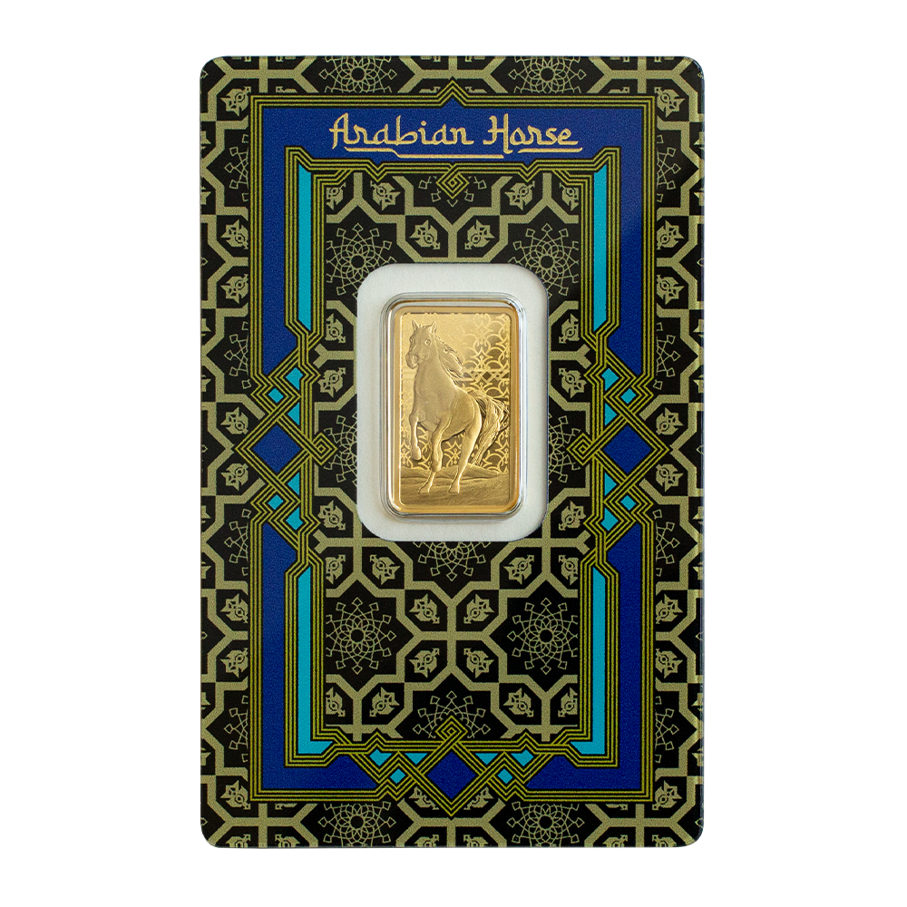 PAMP - 5g Gold Bar - Arabian Horse