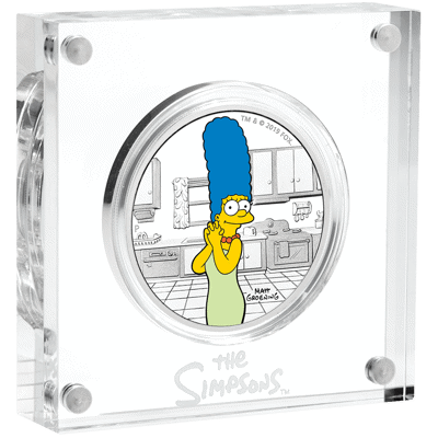 2019 The Simpsons™ – Marge Simpson 1oz Silver Proof Coin [NGC PF69]
